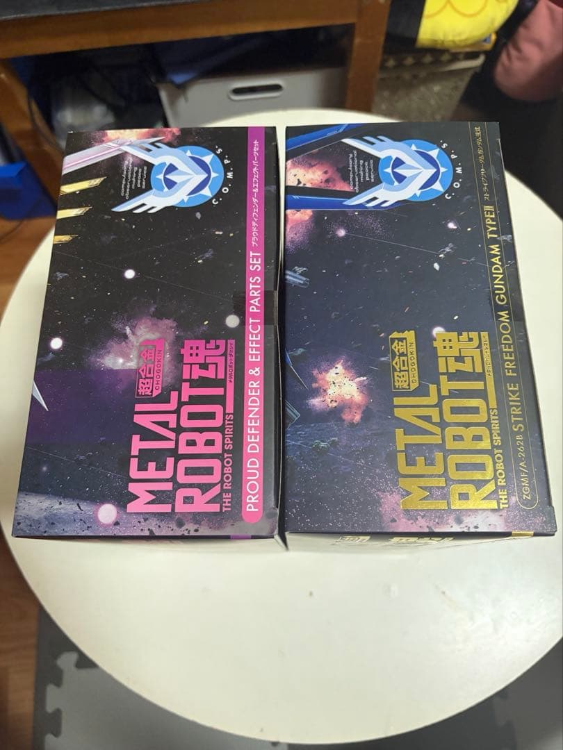メタルロボット魂　プラウドディフェンダー　ストフリ　ジャスティス　3点セット
