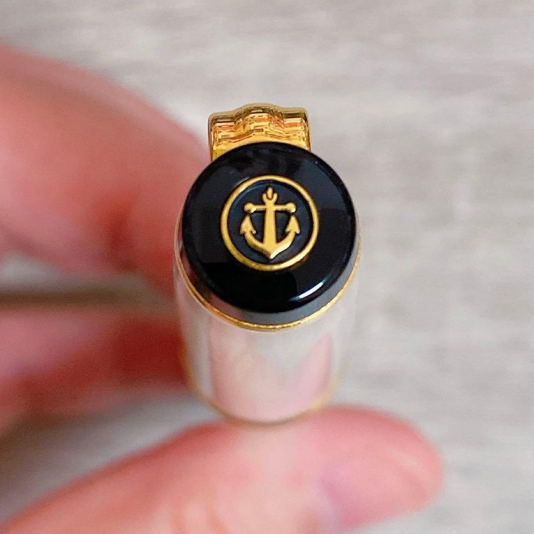 【美品】セーラー 四季織 万年筆 名月 MF 中細 コンバーター付き 14K