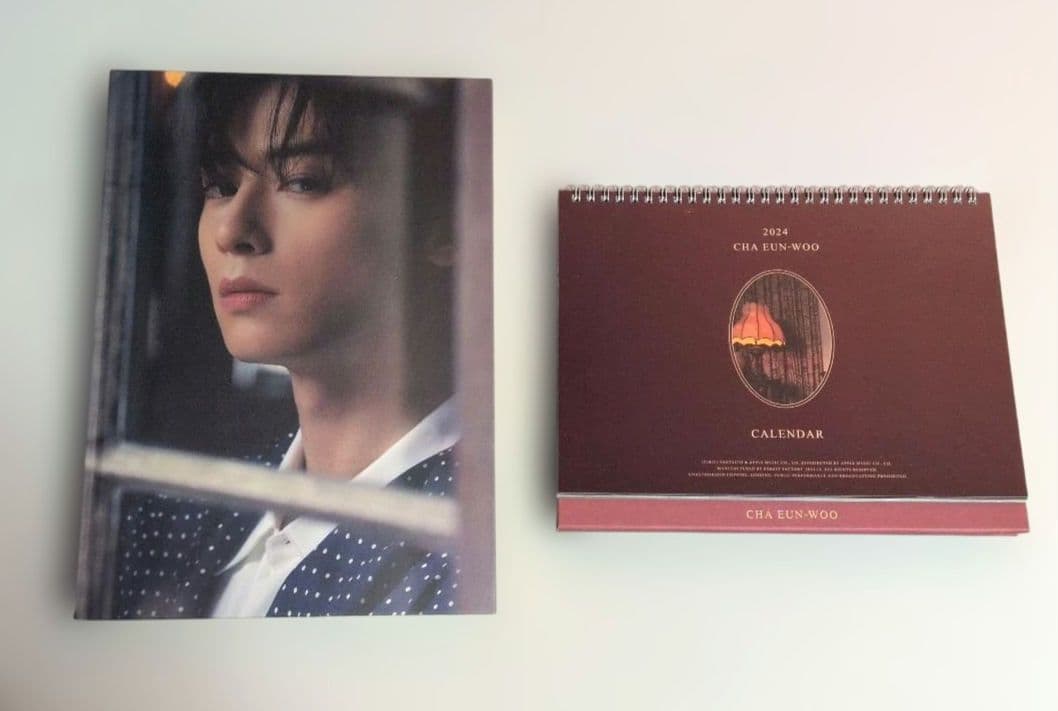 美品 ASTRO チャウヌ 2023 フォトブックＬＡ Ver.Ａ 特典ラキドロ