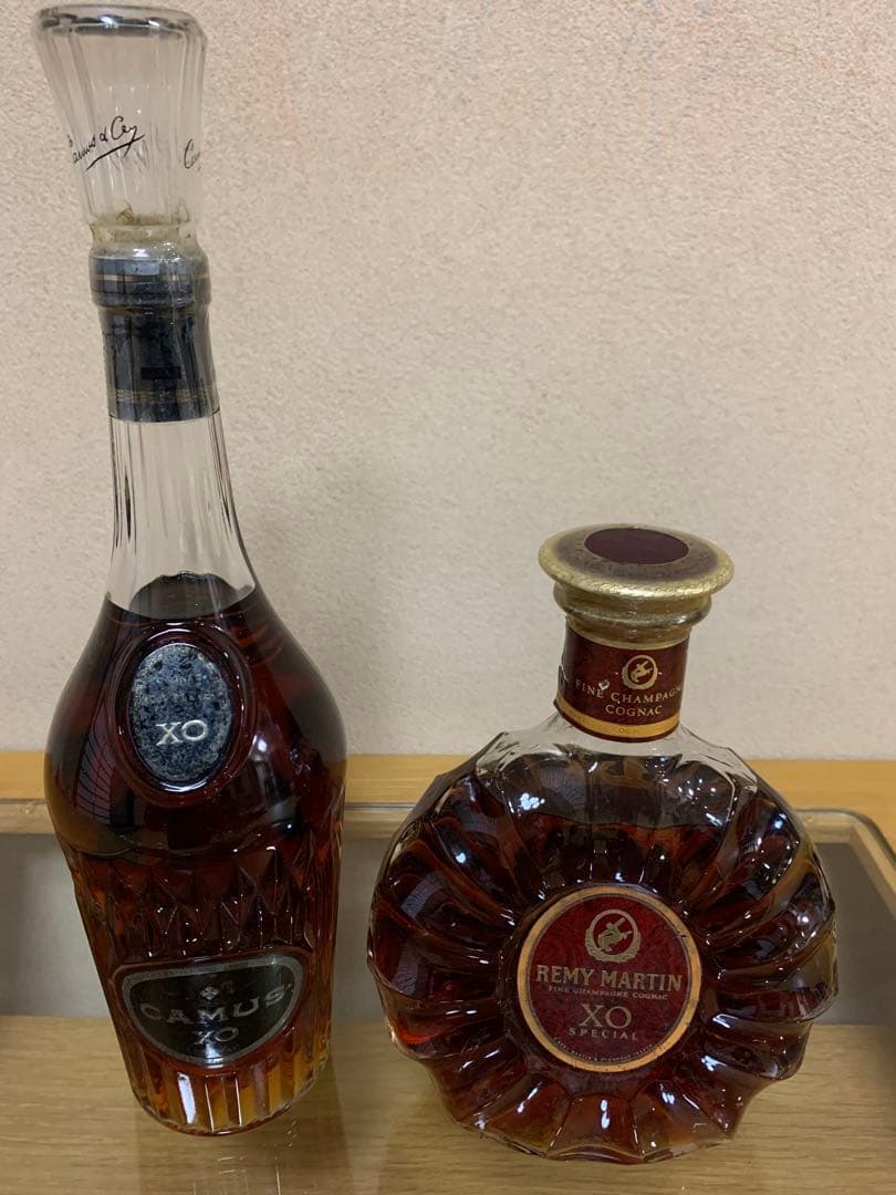 【未開封】レミーマルタンXO スペシャル & カミュXO ロングネックコニャック