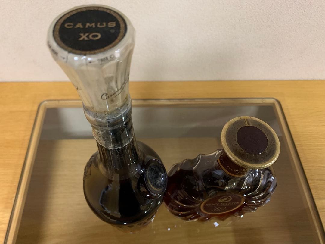 【未開封】レミーマルタンXO スペシャル & カミュXO ロングネックコニャック