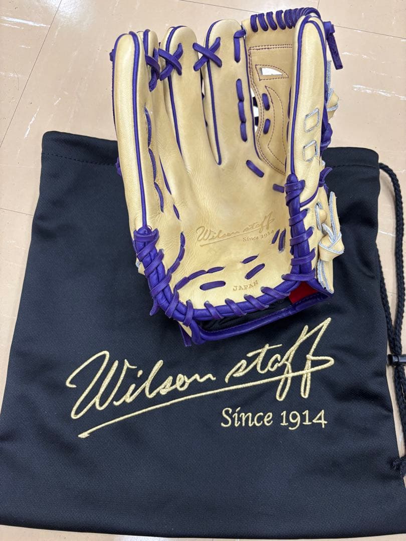 Wilson staff 軟式　オーダーグローブ　　左投手