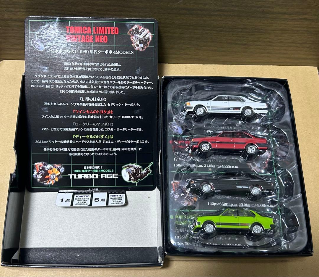 トミカリミテッドヴィンテージネオ 日本車の時代Ⅰ TURBO AGE