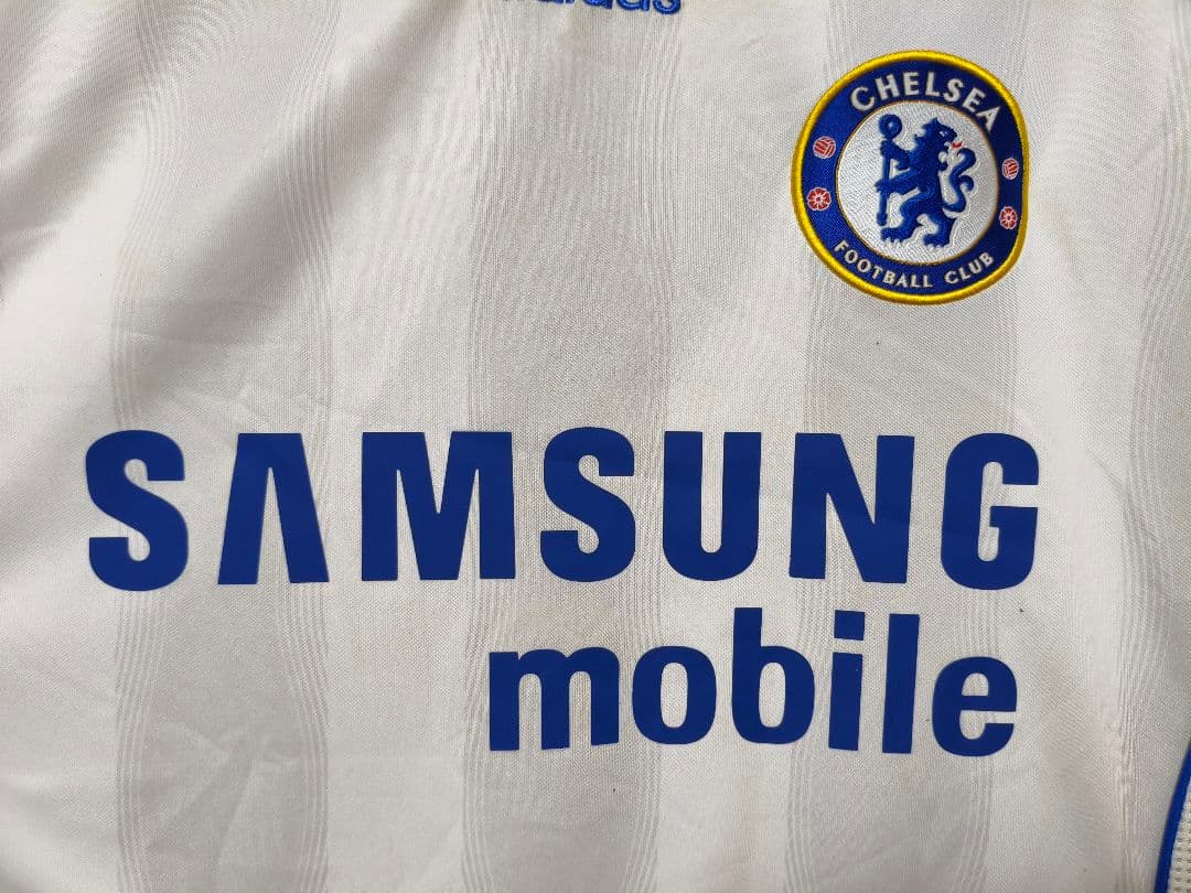 ウェア CHELSEA 2006-07 LAMPARD 8 UCL away Shirt