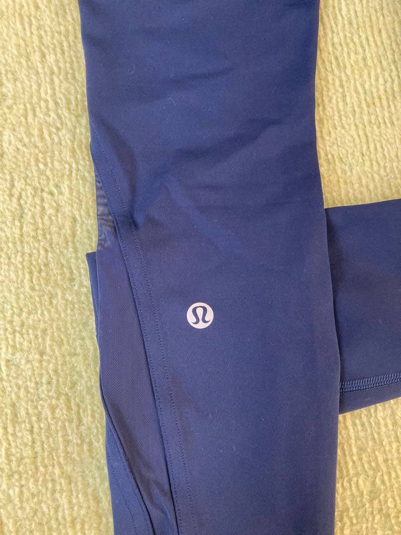 Wunder Trainメッシュパネルハイライズタイツ24インチアジアンフィット