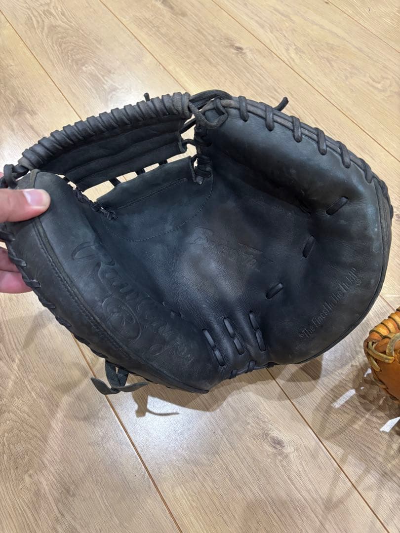 Rawlings一般キャッチャー、ファーストミット！２つセット売り！