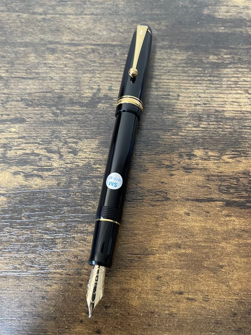 新品未使用　2015年製　SMニブ (中字軟)　74 14金　ゴールド　万年筆