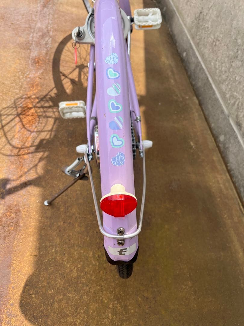 【山形県】ブリヂストン　24インチ　子供用自転車 ラベンダー色