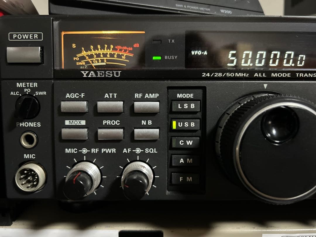 YAESU FT-655 24/28/50MHzトランシーバー