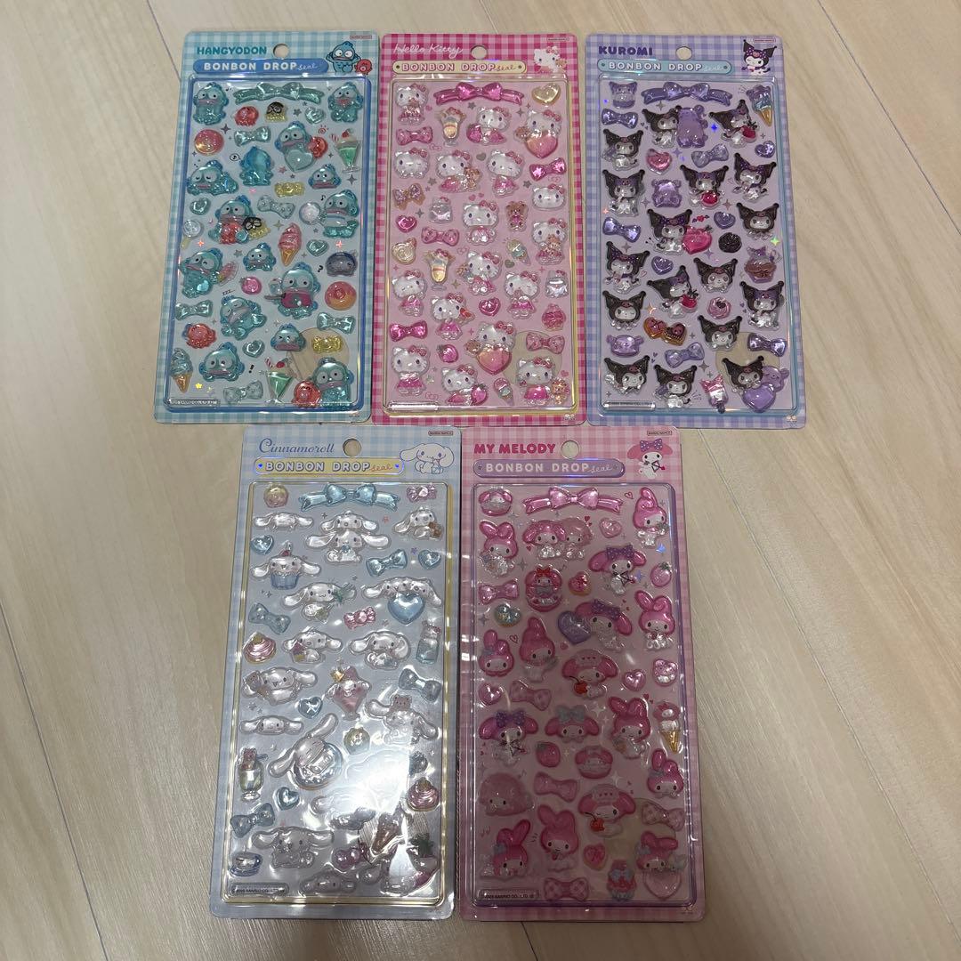 サンリオ ボンボンドロップシール 第二弾 正規品