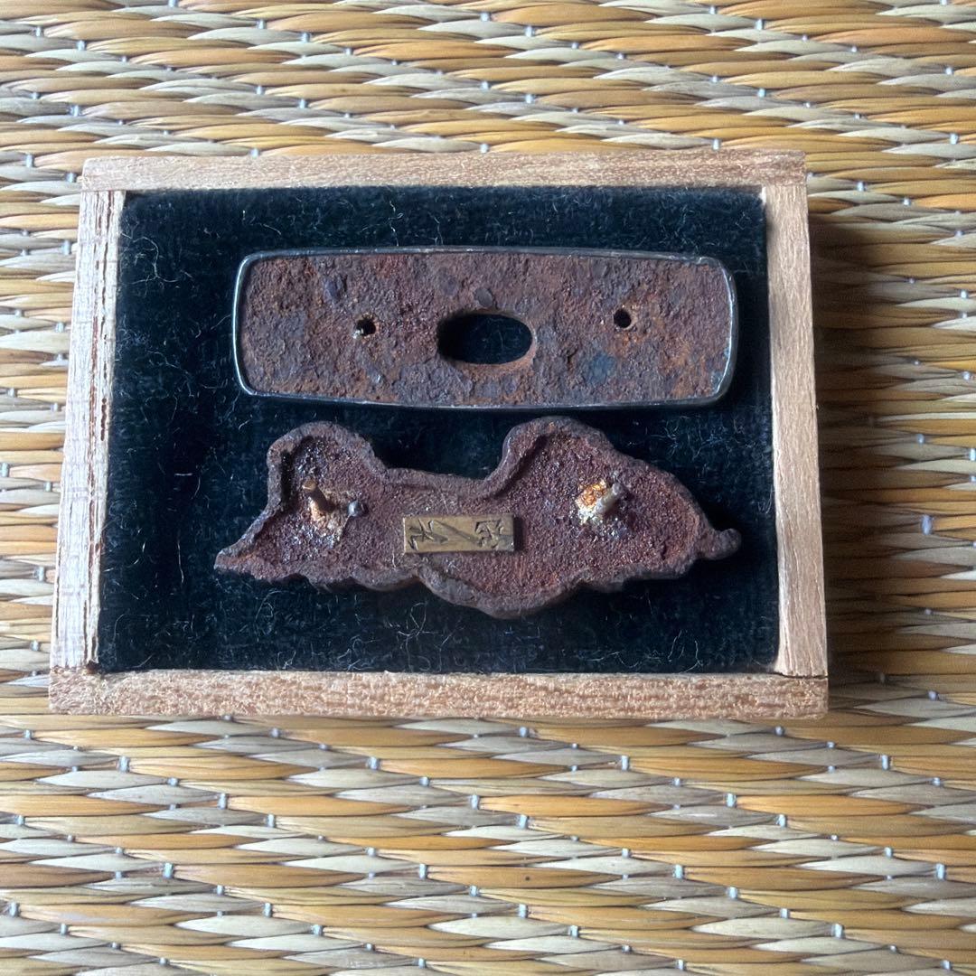 前金具 金工 犬 在銘