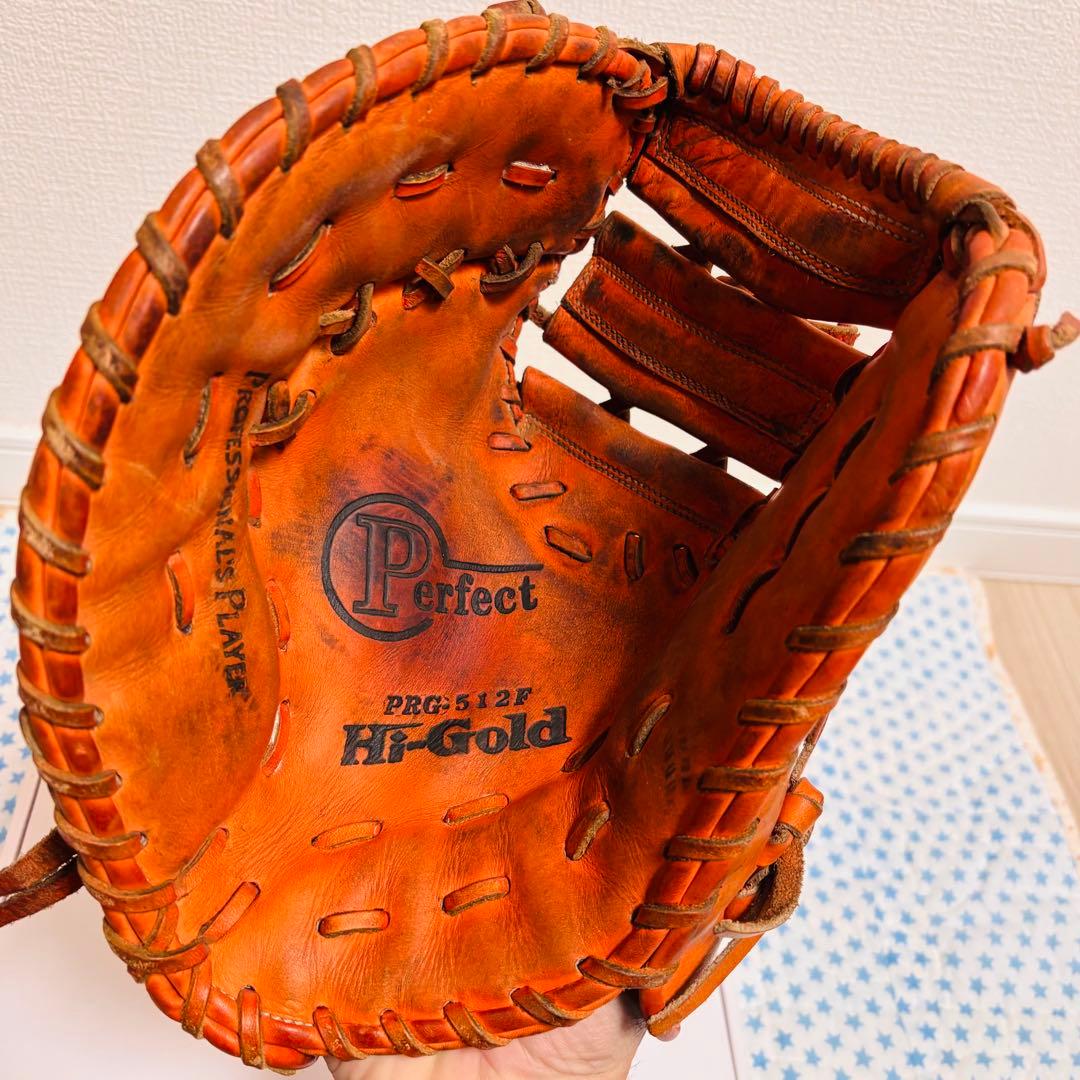 ハイゴールド 左用 軟式　ファーストミット
