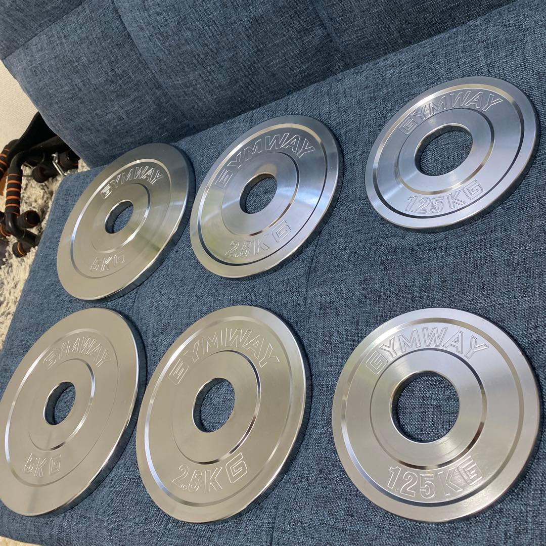 最終お値下げ＊GYMWAYジムウェイ　フラクショナルプレート17.5kgセット