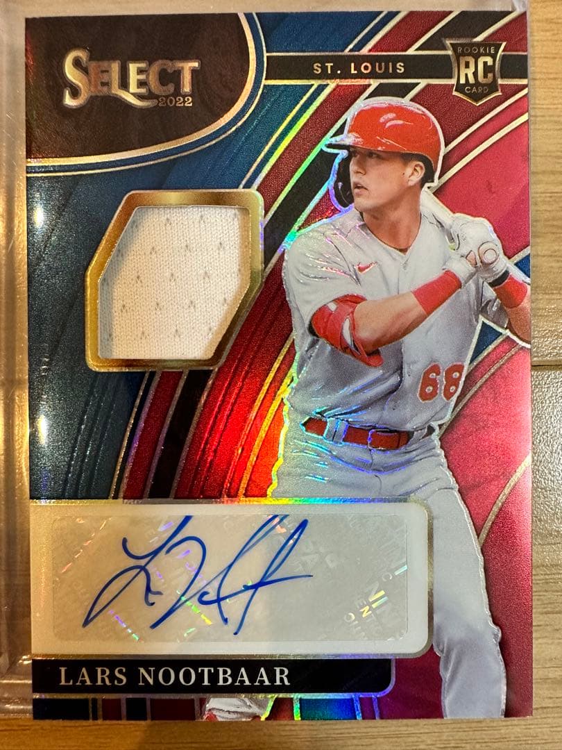 ラーズ・ヌートバー Nootbaar RC 直筆サイン　限定　ジャージ付