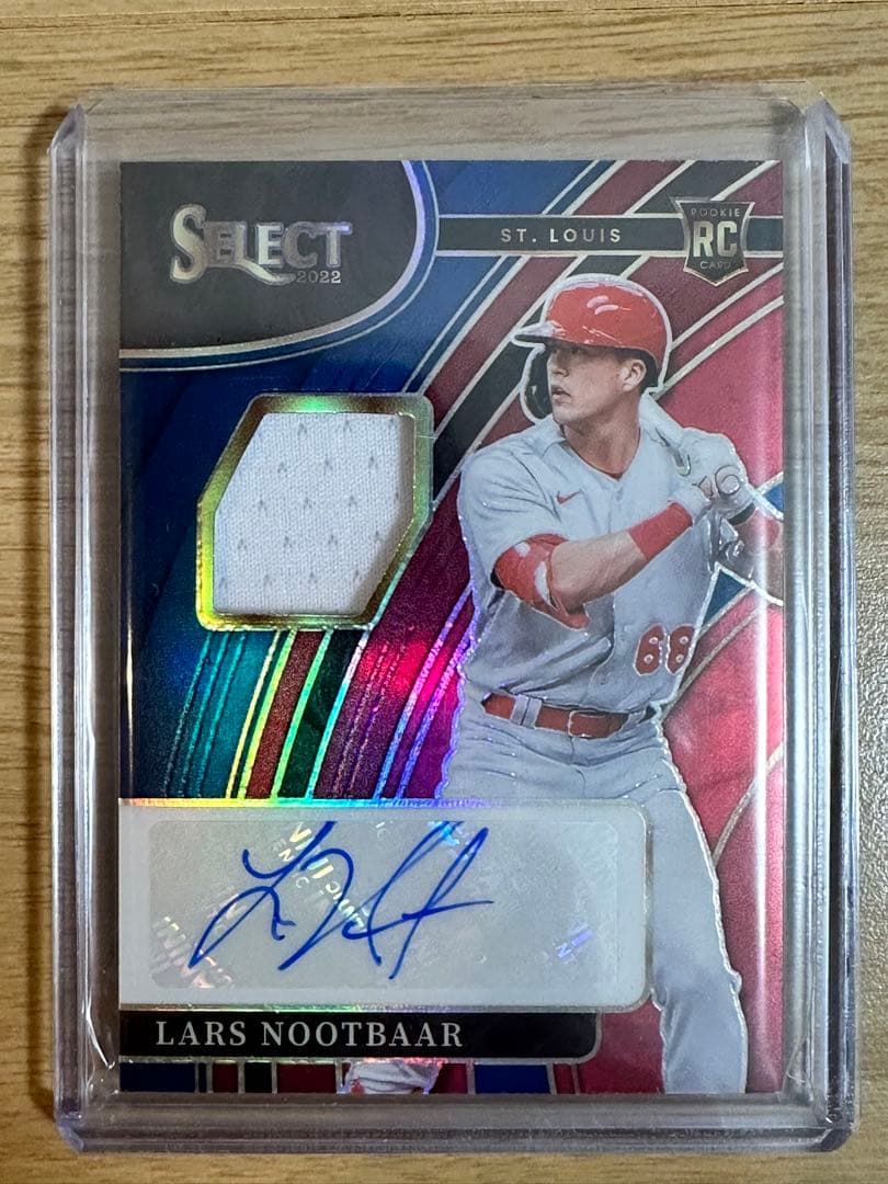 ラーズ・ヌートバー Nootbaar RC 直筆サイン　限定　ジャージ付
