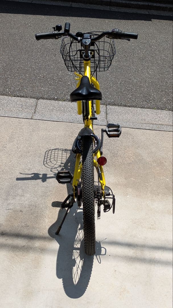 【Hatto..】22インチ子供用自転車 COGHORN イエロー