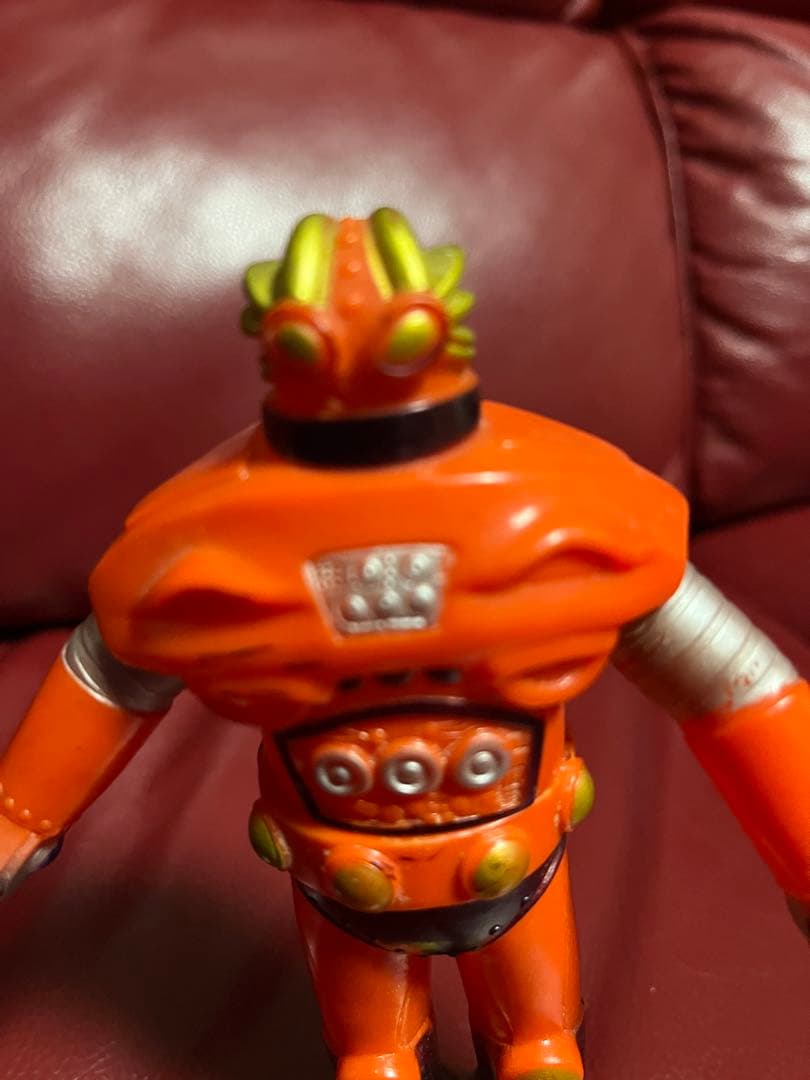 【当時物】ブルマァク　冒険ロックバット　ブレイザー　ソフビ　フィギュア