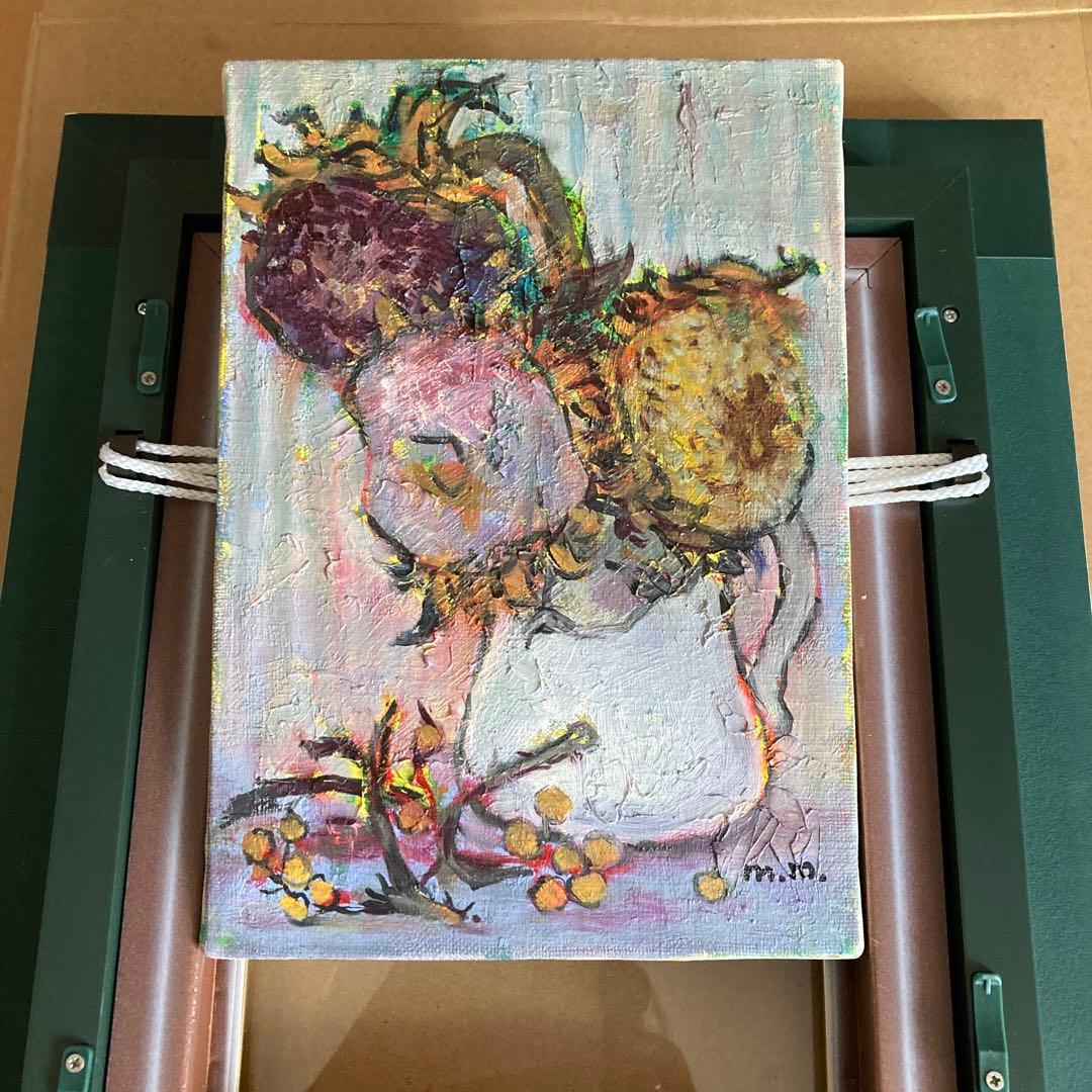 松井守男さんの油絵