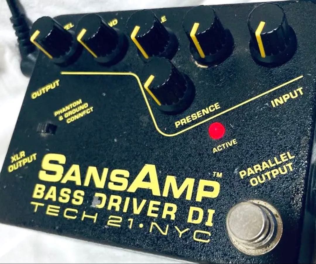Tech 21 SansAmp Bass D DI ベース エフェクタ