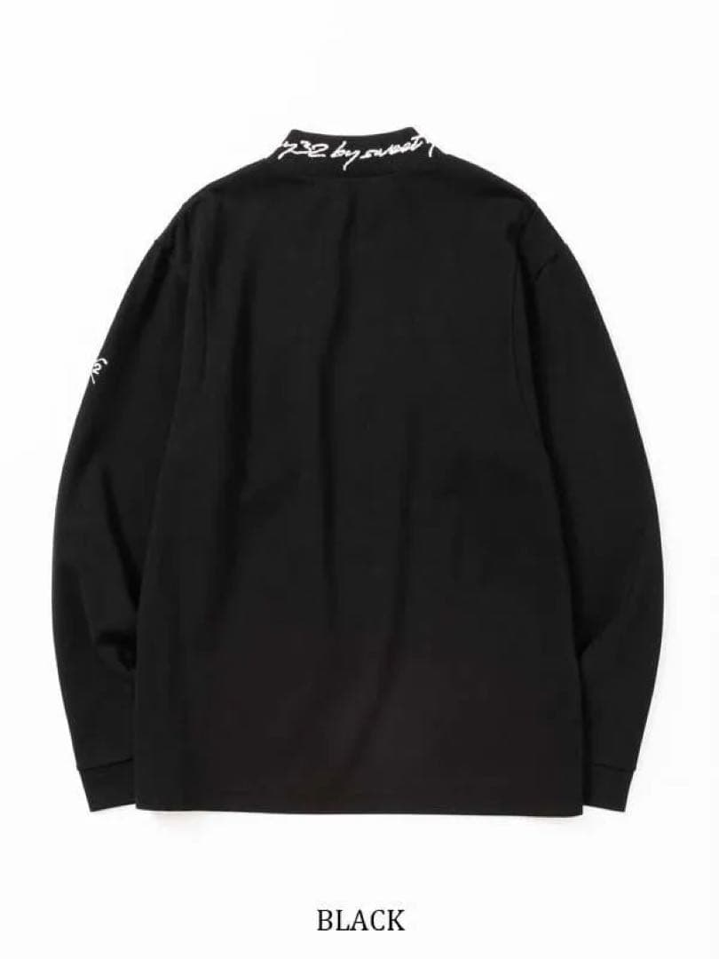 MODAL STRETCH MILANO MOCK NECK ホワイト　XL