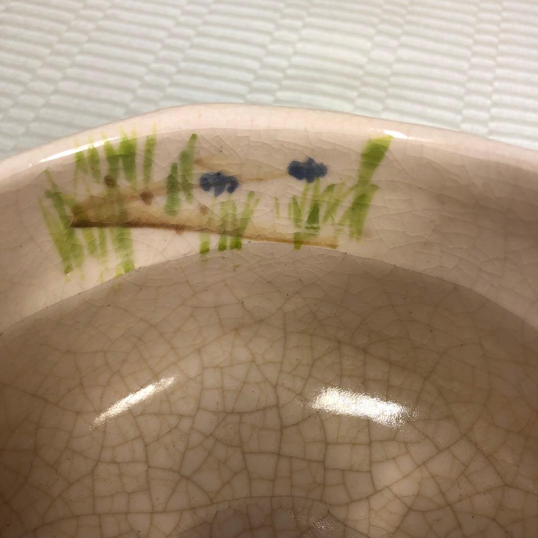 抹茶茶碗　伊東桂楽　八ツ橋の絵　共箱、共布有り　高級　古美術　骨董品　美品