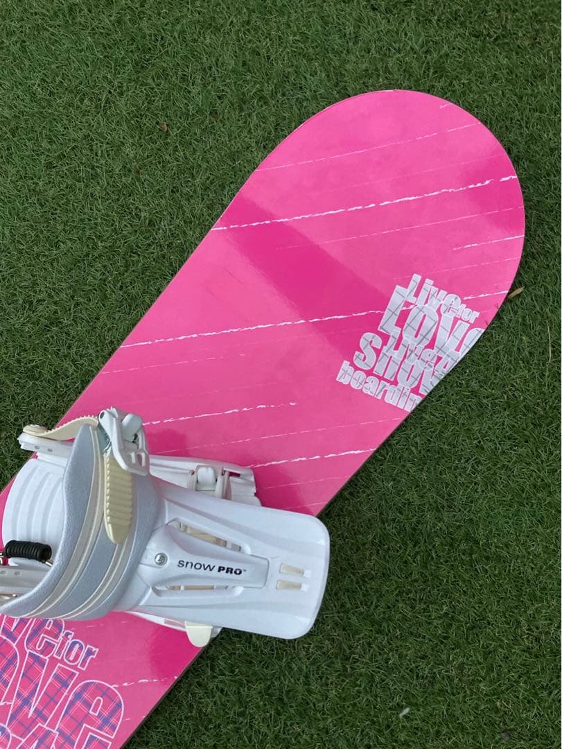 スノーボード　レディース　3点セット　147 ビンディング　ブーツ23.0