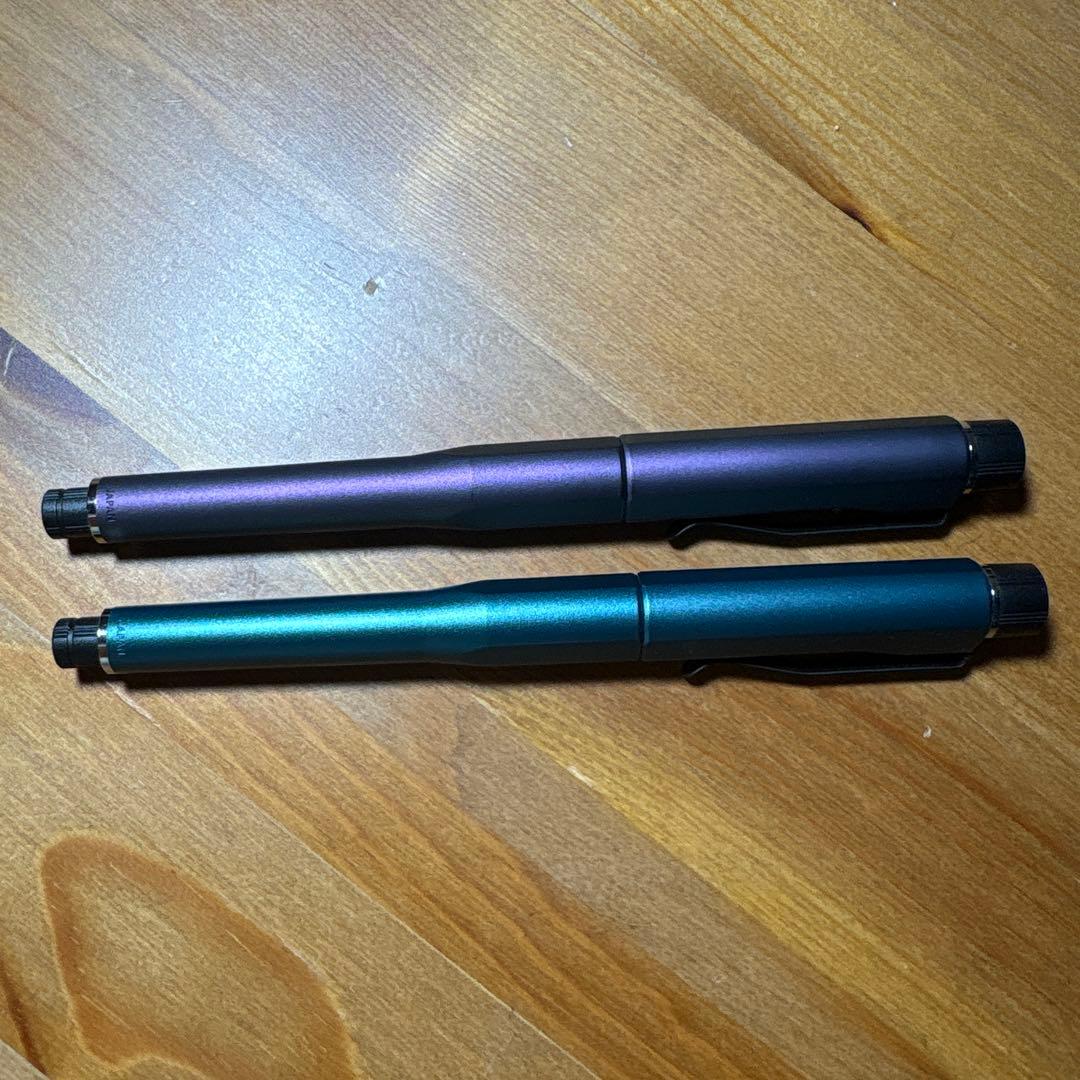 ✨クルトガダイブ 2本セット【オーロラパープル & デンスグリーン】✨野原工芸