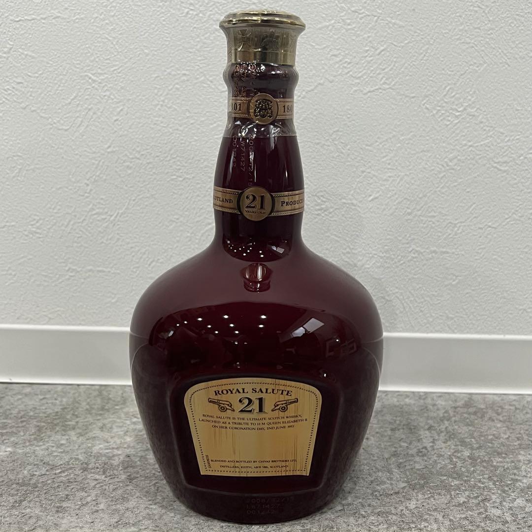 専用　美品 未開封 ロイヤルサルート 21年 赤ボトル 箱付