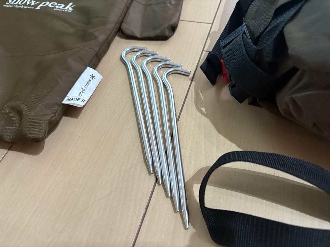 スノーピーク ランドステーション インナールームS 雪峰祭限定　ペグ未使用　廃盤