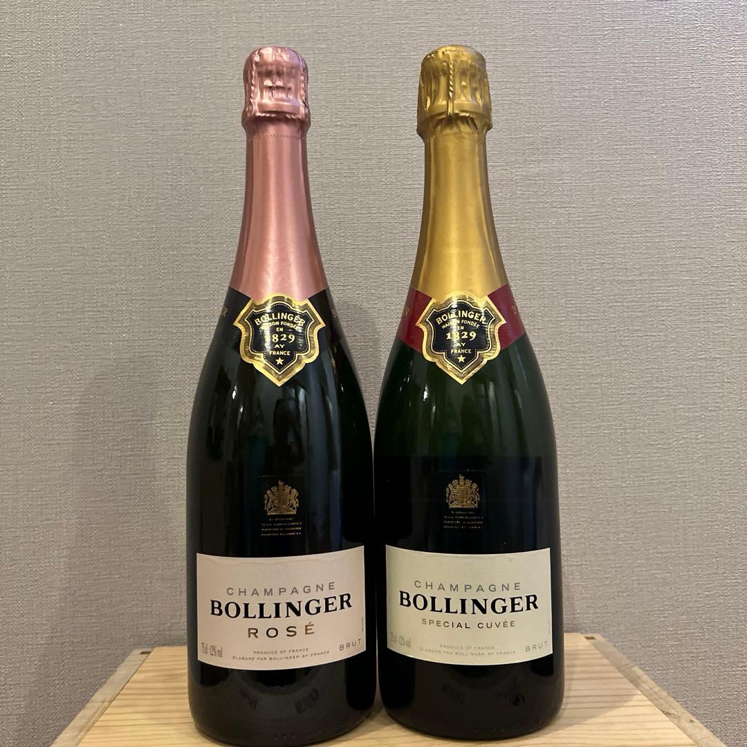 [古酒］Bollinger Special Cuvee & Rose セット