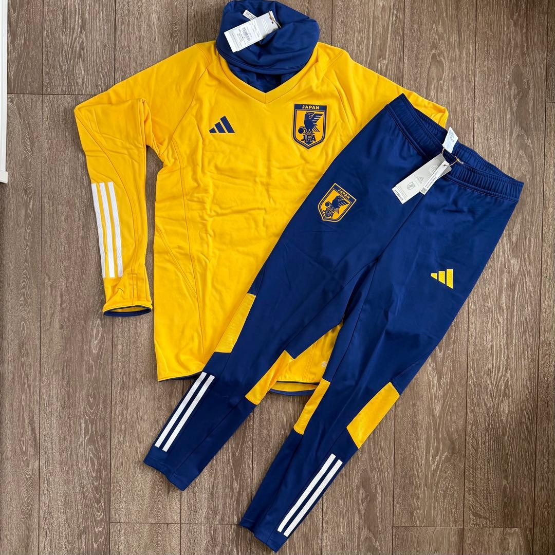 新品 特価 アディダス サッカー 日本代表 ティロ 23 上下セットジャージ M