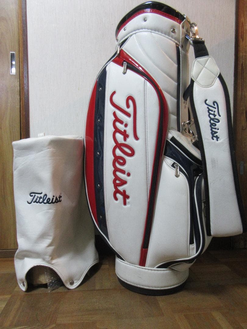 ★☆★タイトリスト★Titlest★ゴルフバック★白★☆★