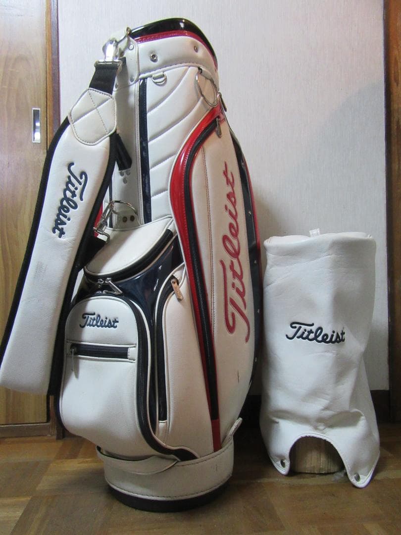 ★☆★タイトリスト★Titlest★ゴルフバック★白★☆★
