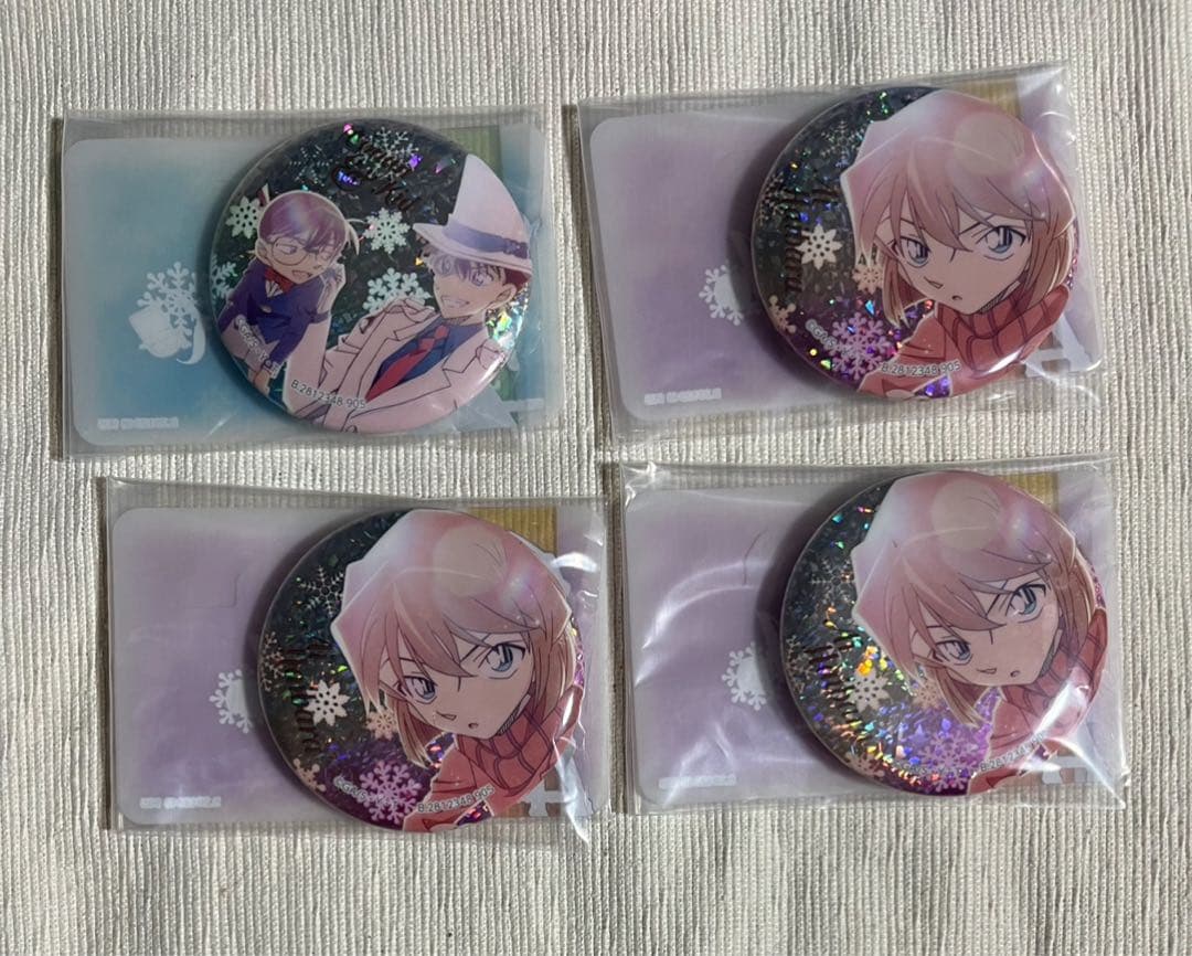 名探偵コナン 彩光キラキラ缶バッジコレクション vol.2