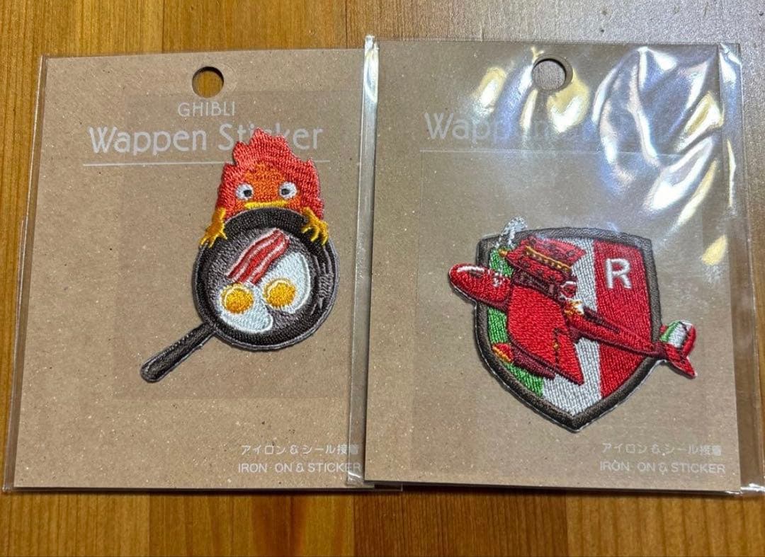 ジブリパークオリジナル　2月限定特価　刺繍ワッペン　7種セット