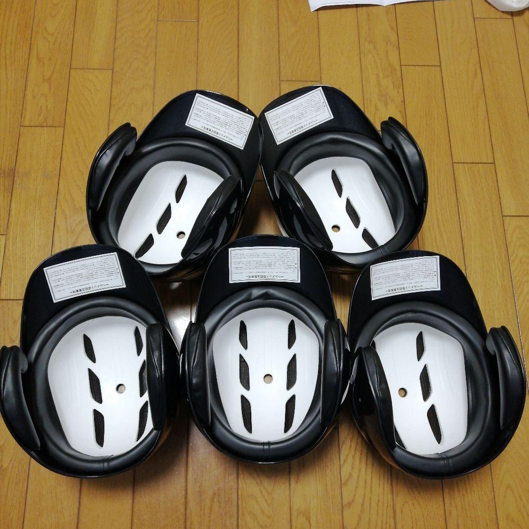 未使用品ZETT BHL370 ブラック　ヘルメット　Lサイズ3ケ　Oサイズ2ケ