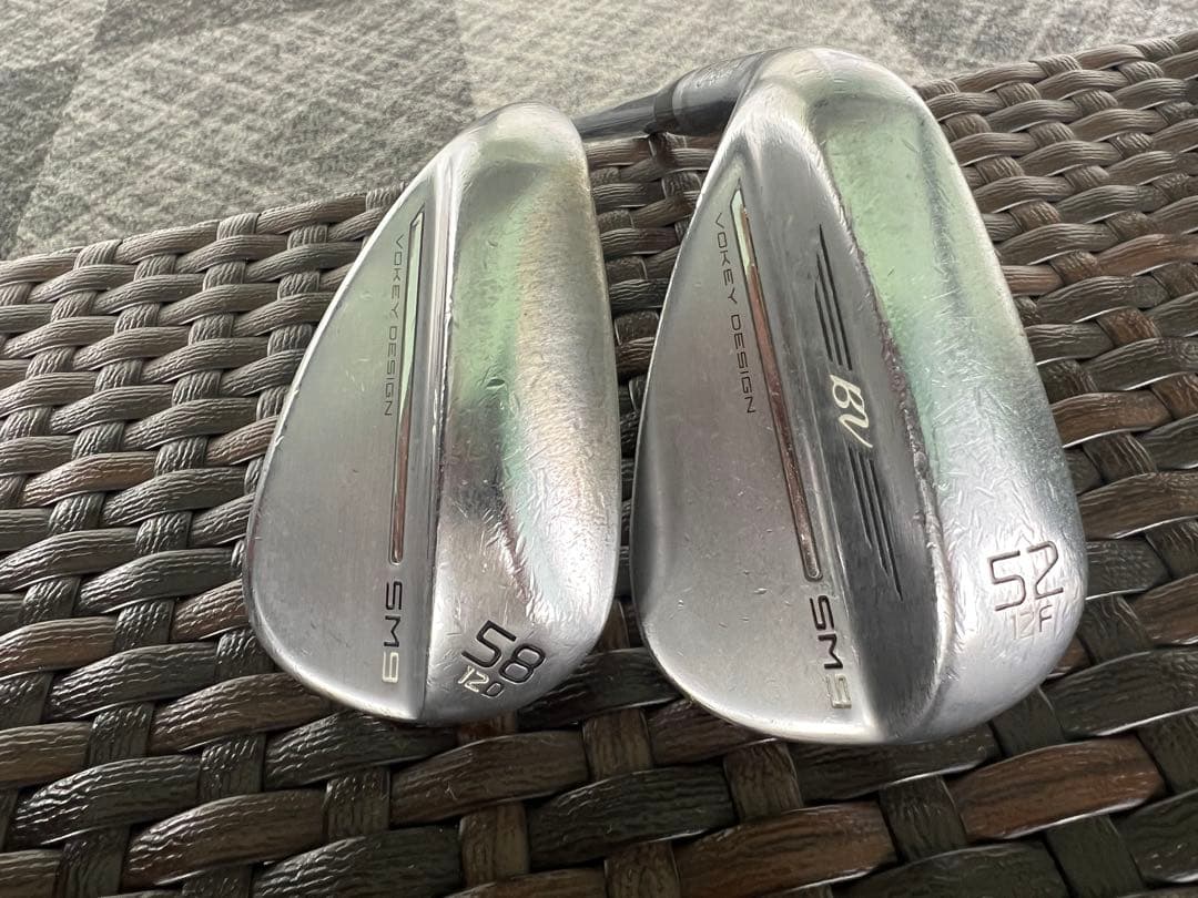 タイトリスト　レフティ VOKEY SM9 52° 58°2本 モーダス115S