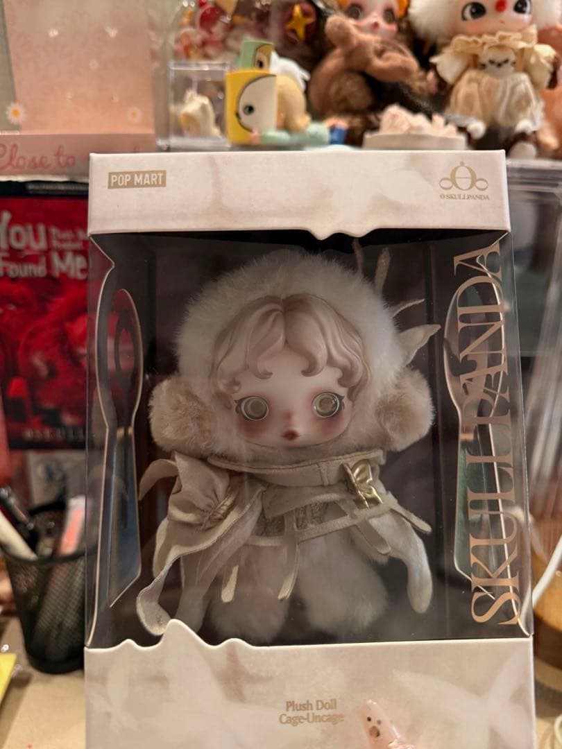 【上海限定】SKULLPANDA POP UP限定ぬいぐるみペンダント