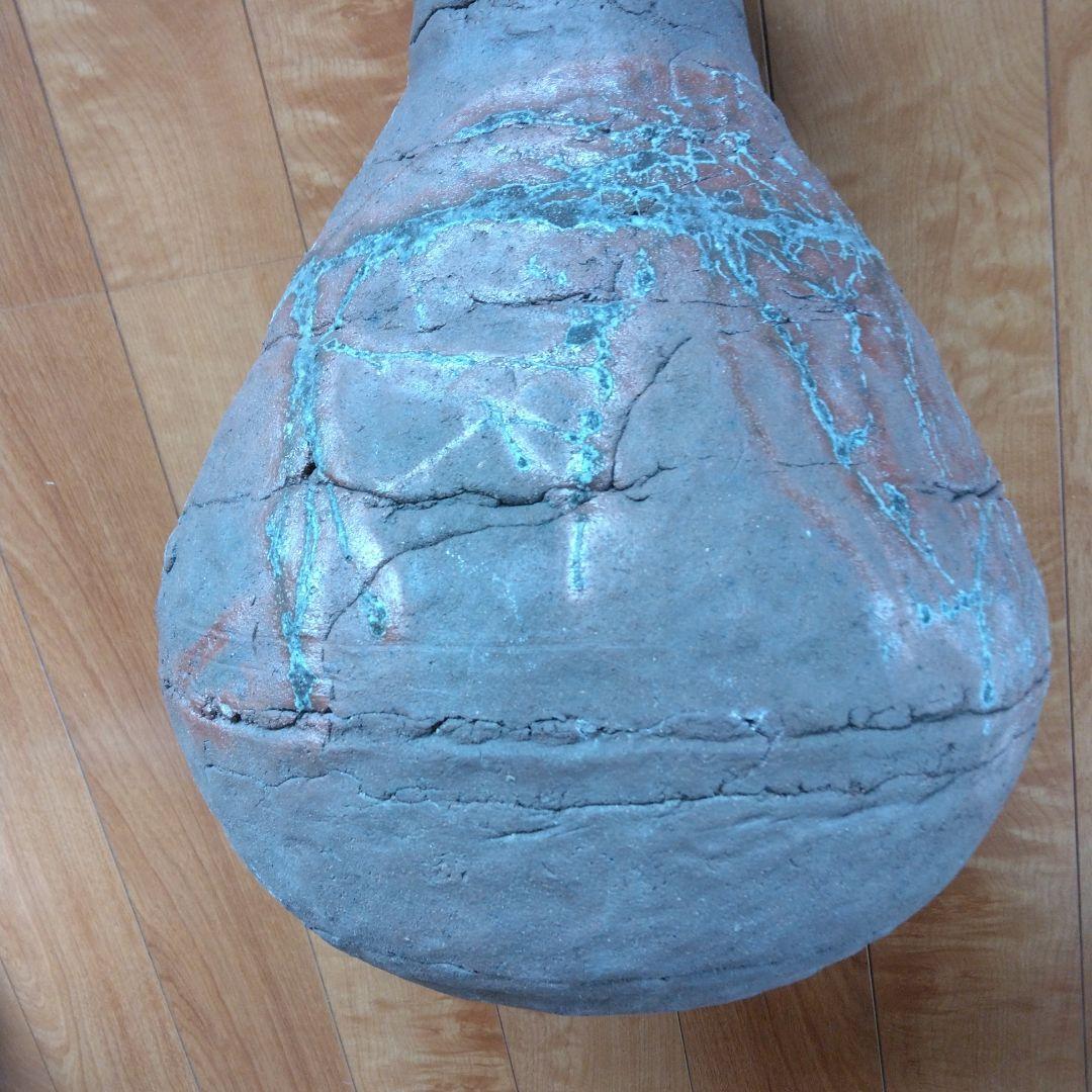 常滑焼のつぼ型花瓶