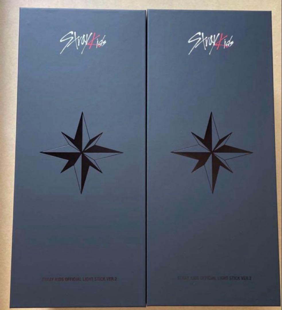Stray Kids スキズ 公式ペンライトver.2 新品未開封　2本　ペンラ