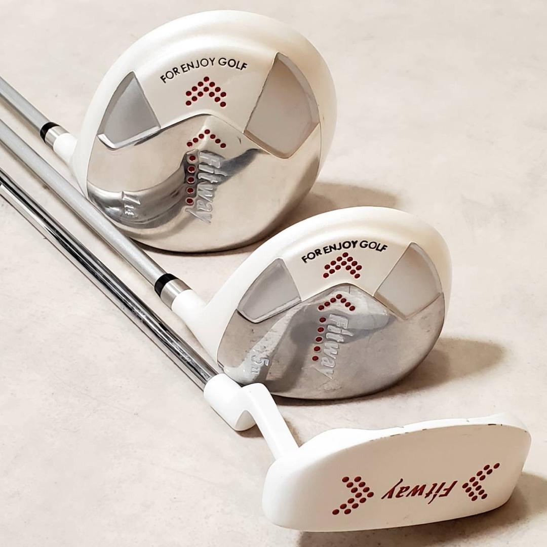 【美品】キャロウェイ フィットウェイ レディース ゴルフクラブセット 7本