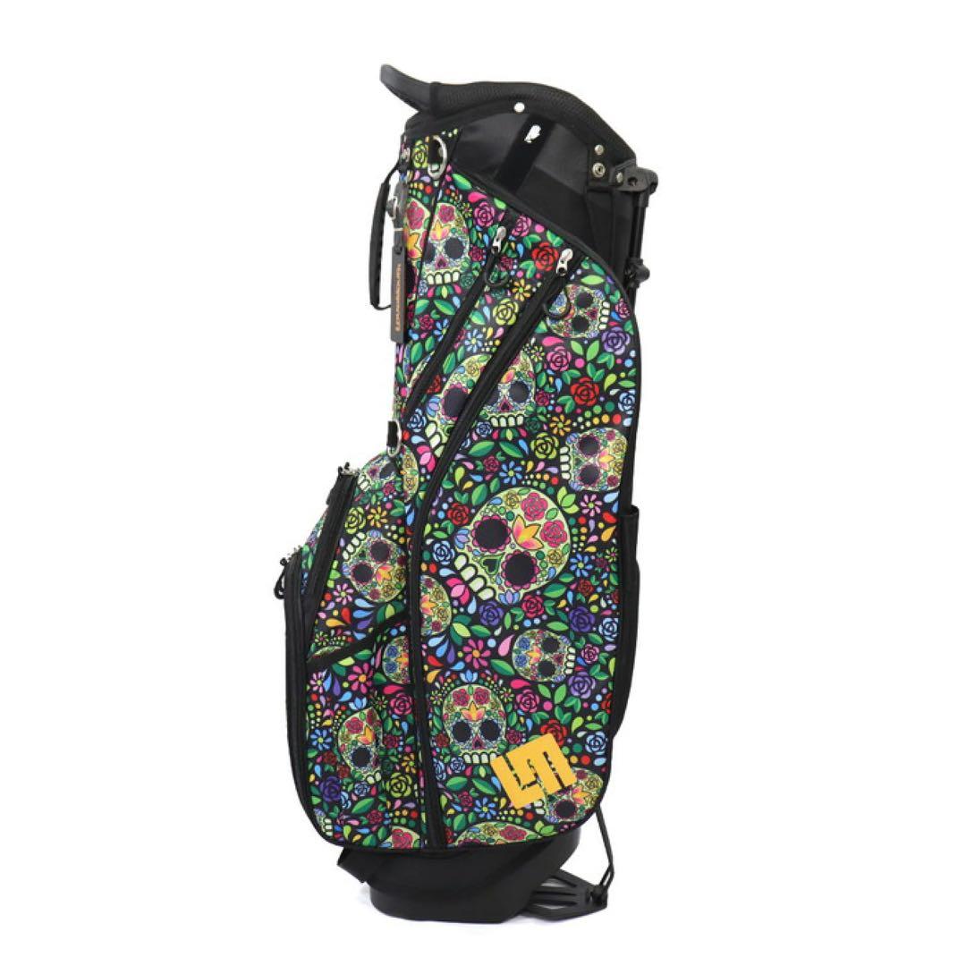 【新品】ラウドマウス キャディバッグ 8.5型 （342）モザイクスカルズ