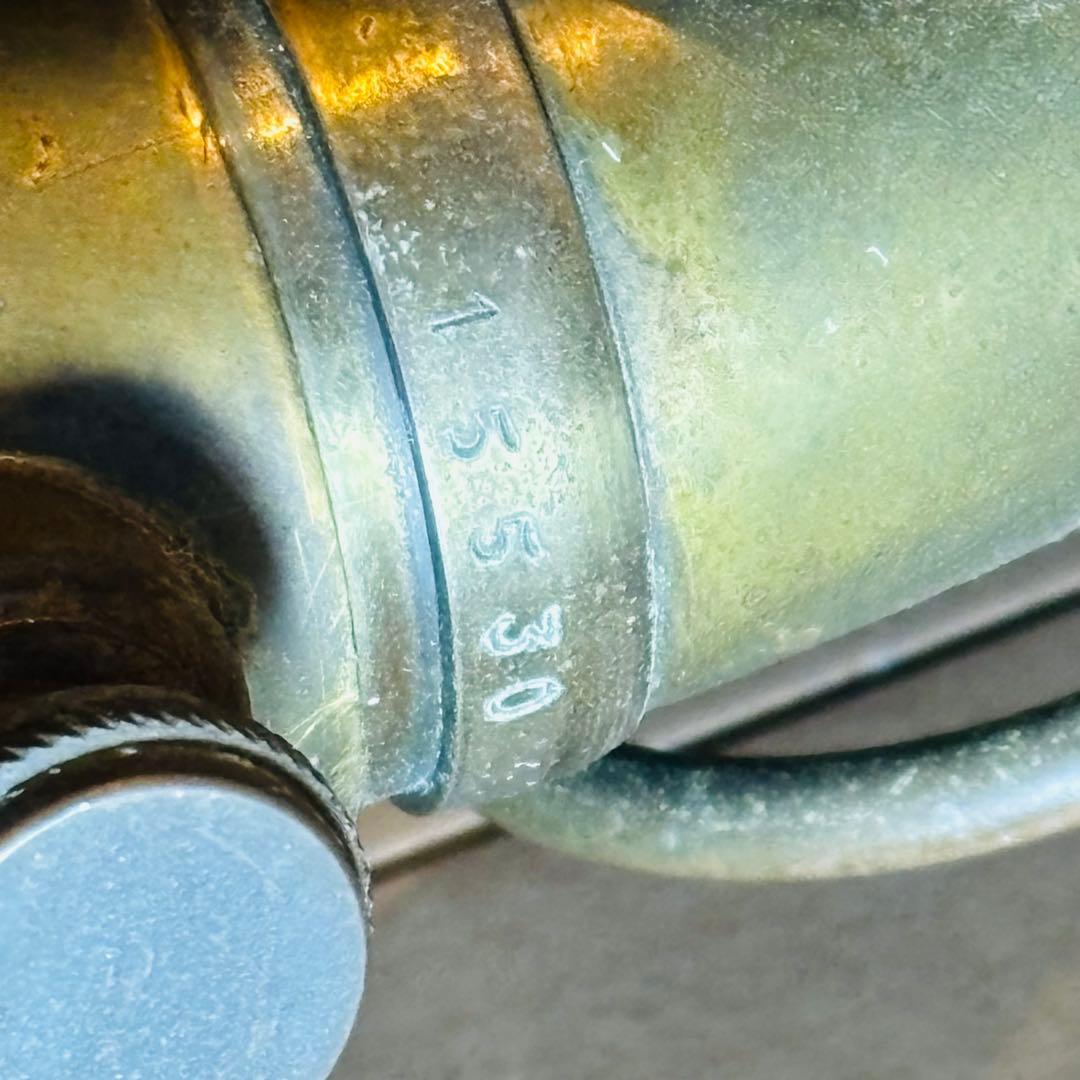 西ドイツ製 Vintage Tenor Sax 彫刻 真鍮 生地仕上げ 即日発送