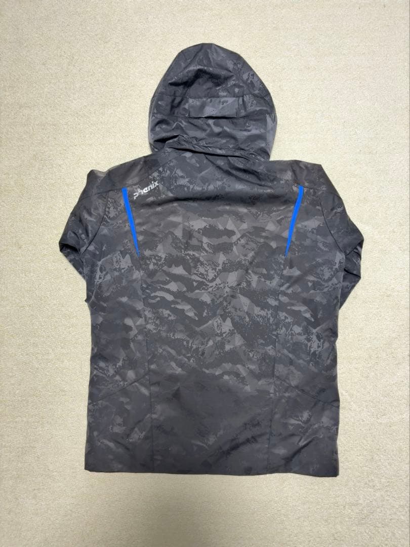 Phenix スキーウェア メンズ ダークグレー カモフラージュ　M サイズ