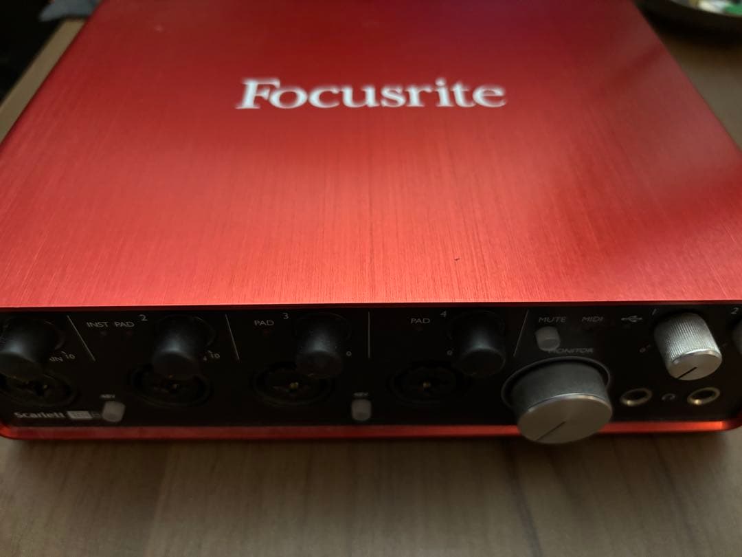 DTM・DAW focusrite 18i8 Gen2