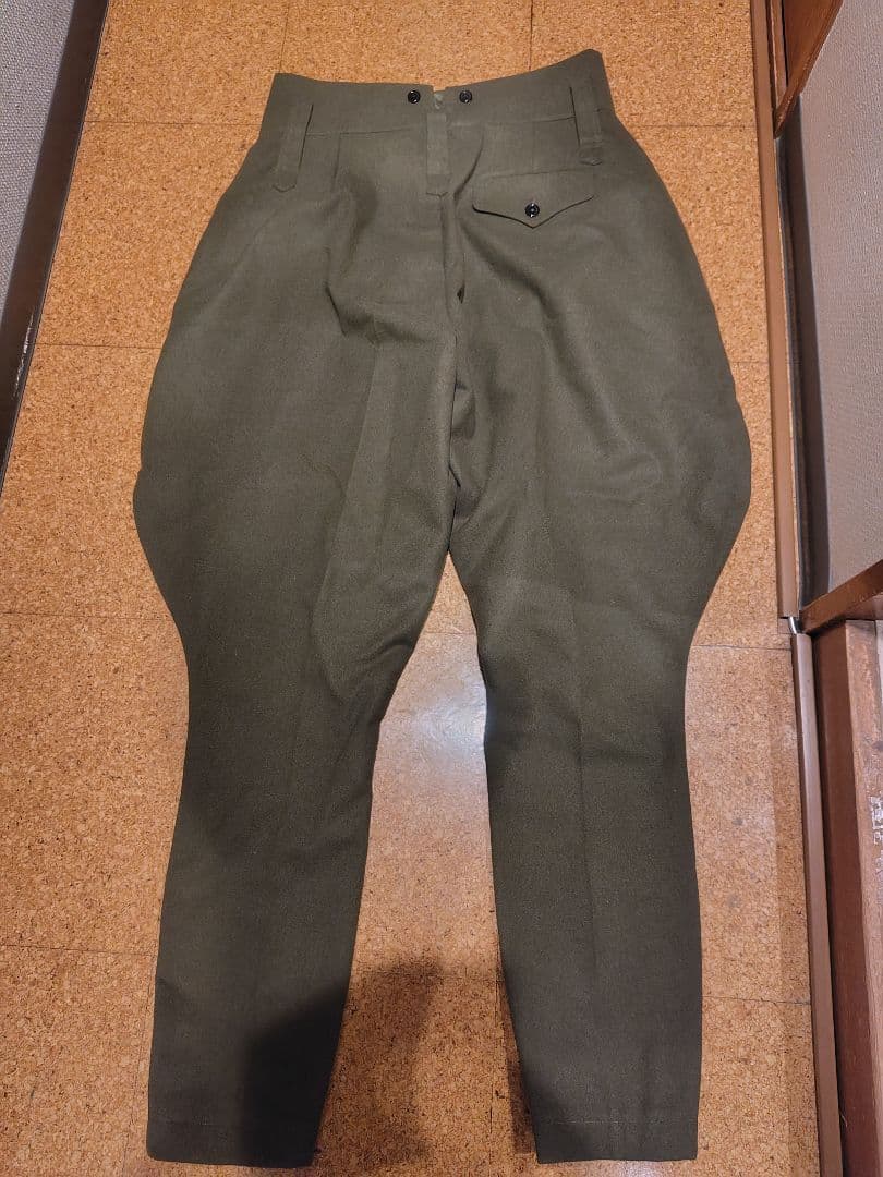 日本陸軍　三式　昭和18年制定　将校用軍袴　短袴　複製品