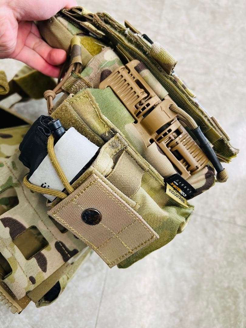 Cray JPC2.0 プレートキャリア　実物　Sマルチカム　LBT-6094