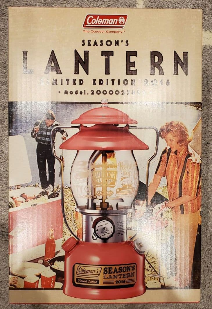 限定値下げ！　稀少品　廃盤　新品未使用　Coleman 2016年限定ランタン
