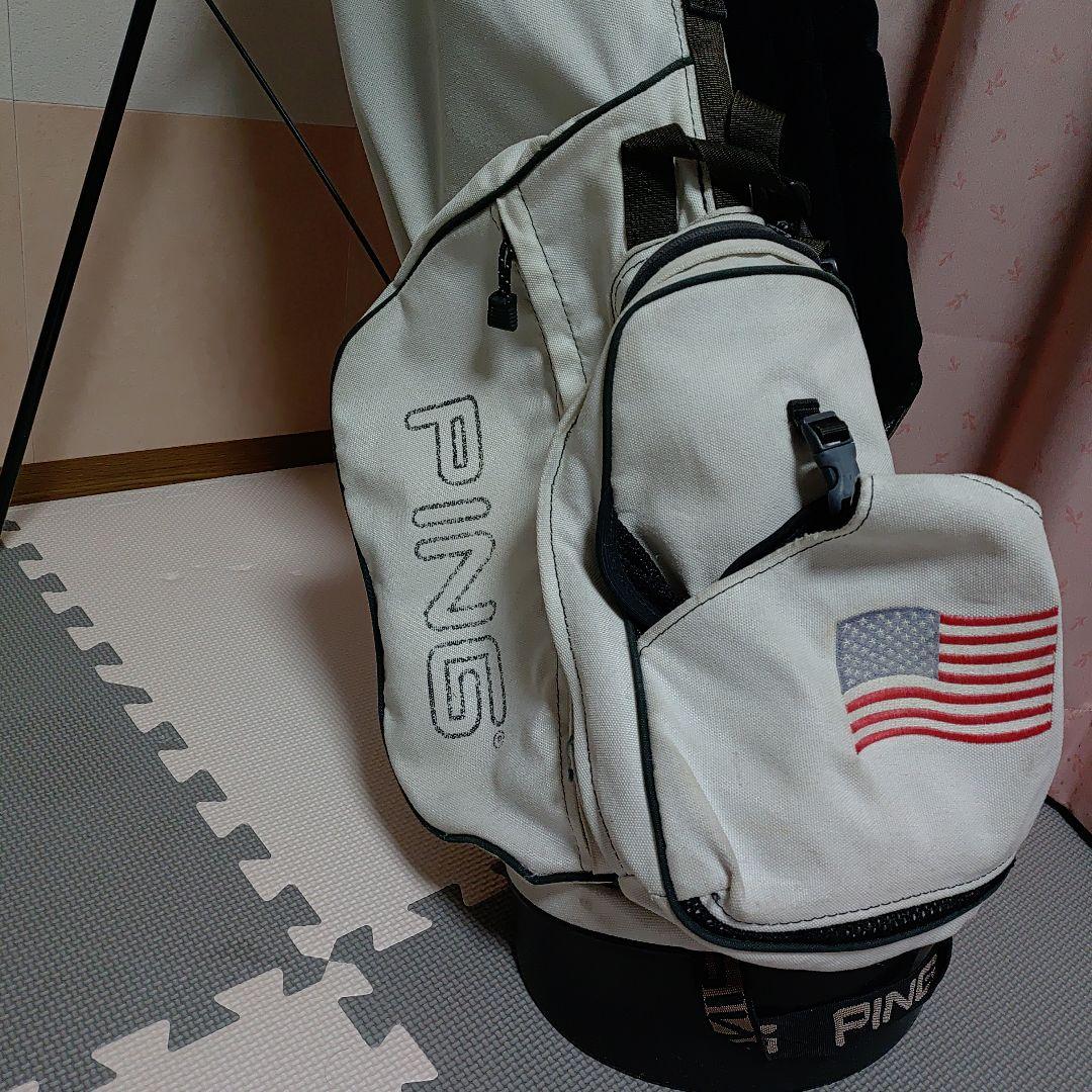 ピン　ビンテージ　スタンドキャディーバッグ