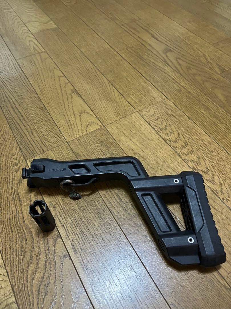 電動トイガン ブラック 調整可能m4ストック付き　クリスベクター　美品